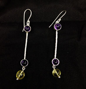 Argent Sterling 925 Sur Mesure Fournisseur Grossiste À La Main Unisexe Femme Faible QUANTITÉ MINIMALE DE COMMANDE Pas Cher Unique Élégante Boucle D'oreille en pierre Naturelle - Product Image 3