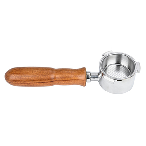 Portafiltro sin Fondo Personalizado con Logotipo y Tamaño, 3 Orificios, 51mm, 54mm, 58mm, para <span class=keywords><strong>Cafetera</strong></span> E61 <span class=keywords><strong>Delonghi</strong></span>, Portafiltro para Espresso - Product Image 2