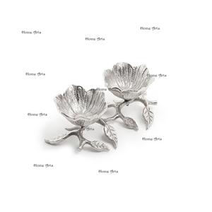 Bol à dessert décoratif en forme de feuille, aluminium de la plus haute qualité, bol de service pour chocolats, pour hôtel, usage domestique - Product Image 4