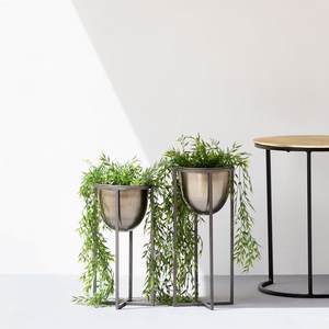 Soporte de Metal para flores, Juego de 2 macetas de calidad Real para el hogar y el jardín, mejor oferta - Product Image 2