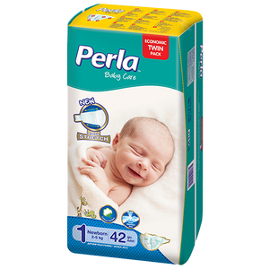 Paquete Doble de Pañales para Bebé PERLA con Superficie Seca de Tela No Tejida, Absorción y Protección Contra Fugas - Product Image 6