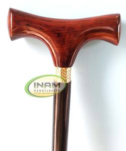 Styliste fait à la main/bâton de marche en bois à la mode avec poignée en bois/cannes de marche en bois avec poignée en bois - Product Image 4