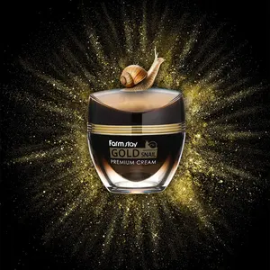 Kosmetik Korea/Gold Snail Krim Premium/Anti Penuaan Kerut Pelembab Oem Label Pribadi