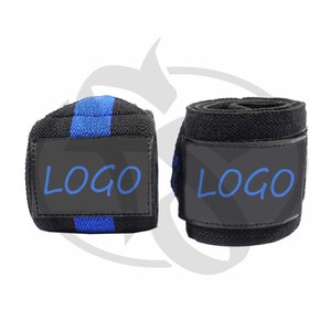 ผ้าพันข้อมือยกน้ำหนักคุณภาพสูง พร้อม EVA และผ้าฝ้าย สวมใส่สบาย ขนาด 12''/18'' ยาว 3'' กว้าง - Product Image 2