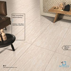 กระเบื้องปูพื้นพอร์ซเลน GVT/PGVT ขนาด 600x900 สไตล์โมเดิร์น ผลิตในอินเดีย สำหรับผนังภายในห้องน้ำและห้องครัว - Product Image 5