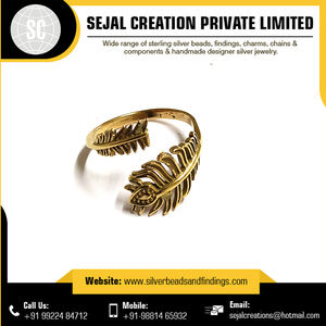 Anillos finos tribales de Plata de Ley 925 Joyería única de boda y Aniversario - Product Image 6