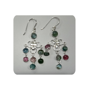 Women's Handmade 925 <b>Sterling</b> <b>Silver</b> Gemstone Earrings-Party & Gift Jewelry - Product Image 1