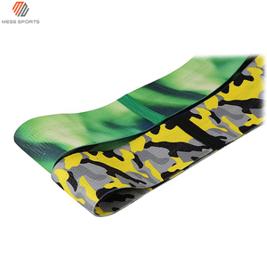 Bande de Résistance en Nylon Camouflage Vert pour l'Exercice, Bande Élastique Durable pour l'Entraînement des Jambes et des Hanches, Convient à Tous les Âges - Product Image 4