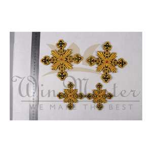 Cruz religiosa bordada a mano, Iglesia única, 2020 - Product Image 5