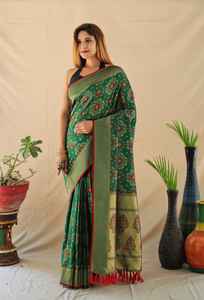 Saris-tela de seda suave para mujer, diseño a la moda, venta al por mayor, Surat, India, 2022 - Product Image 2