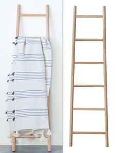 ที่คลุมผ้าเช็ดตัวบันไดไม้ไผ่เป็นมิตรกับสิ่งแวดล้อม - Product Image 2