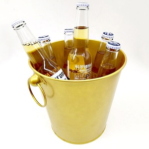 Venta directa <span class=keywords><strong>de</strong></span> fábrica 5L/6L Diseño personalizado Hojalata Cubo <span class=keywords><strong>de</strong></span> hielo <span class=keywords><strong>de</strong></span> metal Enfriador <span class=keywords><strong>de</strong></span> cerveza promocional con pinzas Logotipo impreso - Product Image 6