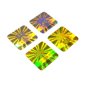 anti-counterfeiting security hologram laser encryption sticker