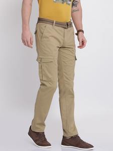 Pantalon cargo d'hiver pour hommes Sports Jogger Snap Buttons Pantalons de rue pour hommes - Product Image 2