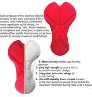 Combinaison de cyclisme légère pour homme, respirante, avec bretelles, imprimé numérique, antibactérienne, écologique, avec rembourrage en mousse 3D