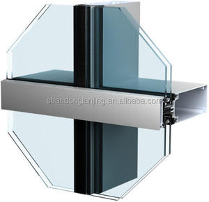 Façade en verre isolant moderne de haute qualité Lanjing pour mur-rideau – Vente chaude usine, meilleur <span class=keywords><strong>prix</strong></span> au m² pour hôtels - Product Image 5