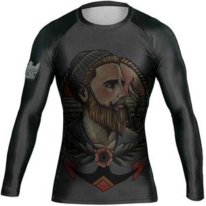 Blank Bjj Rashguards , Jiu Jitsu Rashguards et chemise de compression pour hommes - Product Image 6