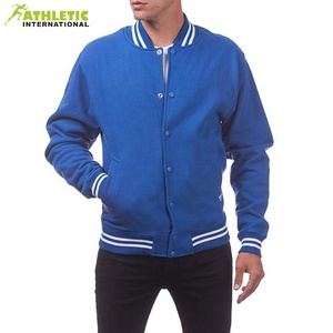 Vestes en Satin de sport pour hommes, lettres personnalisées, vestes en Polyester fabriquées avec fermeture éclair, design OEM, vestes en soie bleues pour l'hiver, 100% - Product Image 4