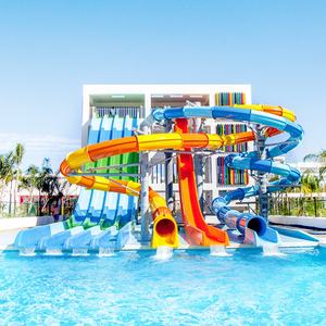 บริการวางแผนสวนน้ำกลางแจ้งระดับมืออาชีพ พร้อมจัดหาอุปกรณ์สไลเดอร์น้ำไฟเบอร์กลาสที่ทนทาน - Product Image 3