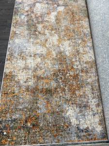 Alfombras de Lujo de Poliéster con Aspecto de Seda Plateada para Sala de Estar, Colección BELINDA - Product Image 3