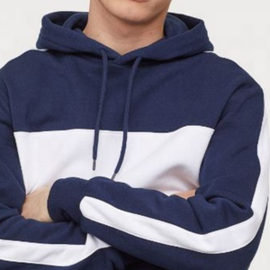 Sudadera con capucha multicolor Logotipo personalizado Bloque de color Sudadera con capucha Unisex Sudadera con capucha polar personalizada Hombres Bloque de color Sudaderas con capucha - Product Image 2