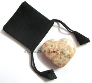 ขายส่งSunstoneอ้วนรูปหัวใจหินชุดของขวัญ - Product Image 1