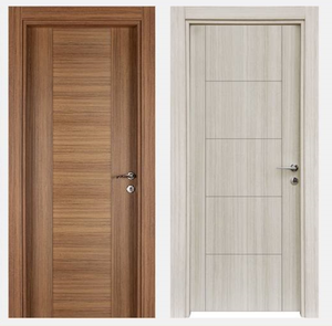 Puertas Interiores de Madera Maciza ALDERA, Modelo Moderno con Acabado Enrollado para el Hogar, Garantía de por Vida - Product Image 6