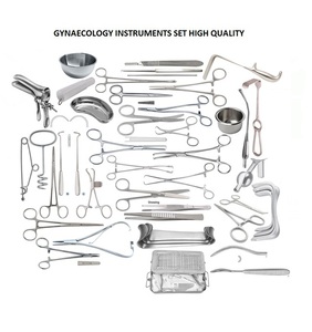 Juego de Instrumentos de Ginecología de 141 Piezas de Acero Inoxidable, Instrumentos Quirúrgicos Manuales de Calidad Alemana, Certificación CE ISO 13485 - Product Image 5