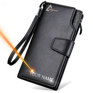 Bolso de cuero para hombre hecho a medida de alta calidad con decoración bordada-MUESTRA GRATIS - Product Image 1