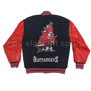 2024 vestes universitaires en Satin Letterman de produit en gros sur mesure à vendre avec un service de conception et de logo personnalisé - Product Image 2