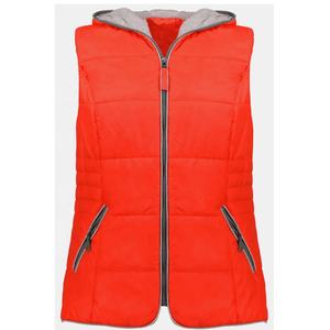 Femmes hiver chaud à manches courtes gilet léger sans manches vêtements d'extérieur décontractés Style rétro bouffant gilet rembourré manteau - Product Image 5