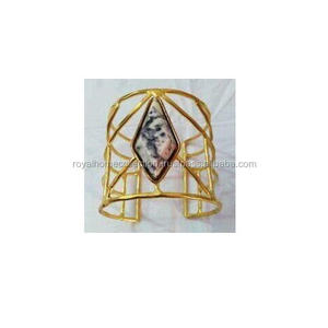 Brass Bangles in Wire Designs - Product Image 2