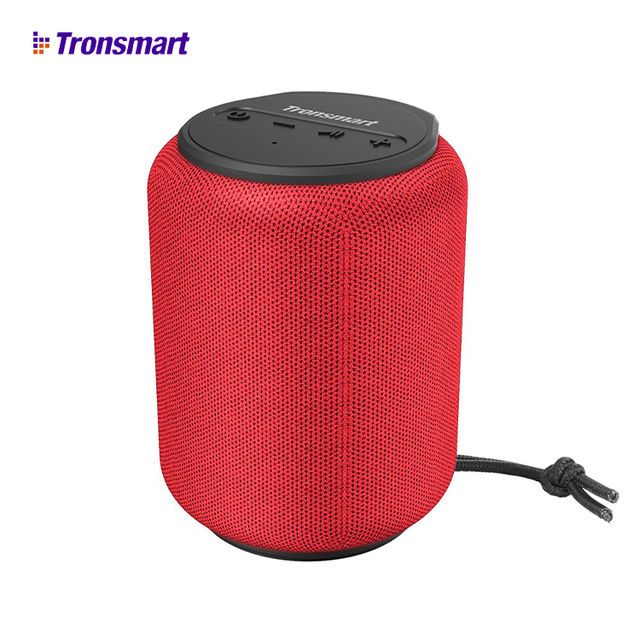 Tronsmart Red & Black T6 Mini IPX6 TWS Mini Portable Speaker Wireless Speaker 15W Speaker Box