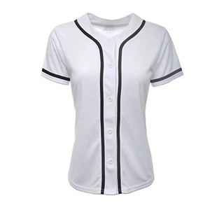 Camisetas de Béisbol Personalizadas Transpirables de Alta Calidad, Ropa Deportiva de Secado Rápido, 100% Poliéster, Manga Corta para Adultos - Product Image 1