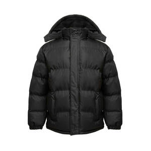 Chaqueta de burbujas recortada de invierno para hombre, personalizada - Product Image 5