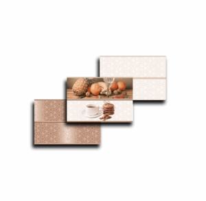 Vente directe d'usine pas cher prix 300x450mm aspect marocain carreaux de sol et de mur en céramique à effet doré pour la maison. - Product Image 4