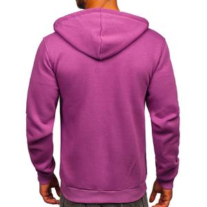 Jersey de alta calidad, sudaderas con capucha para hombre, logotipo personalizado, bordado, ropa activa, deportes, cara completa, cremallera, Sudadera con capucha, ropa - Product Image 6