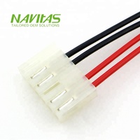 Câble d'alimentation OEM Molex SPOX 6 broches vers Mini-Fit Jr. 4 broches, assemblage de faisceau de câbles UL1007 18AWG, conforme RoHS