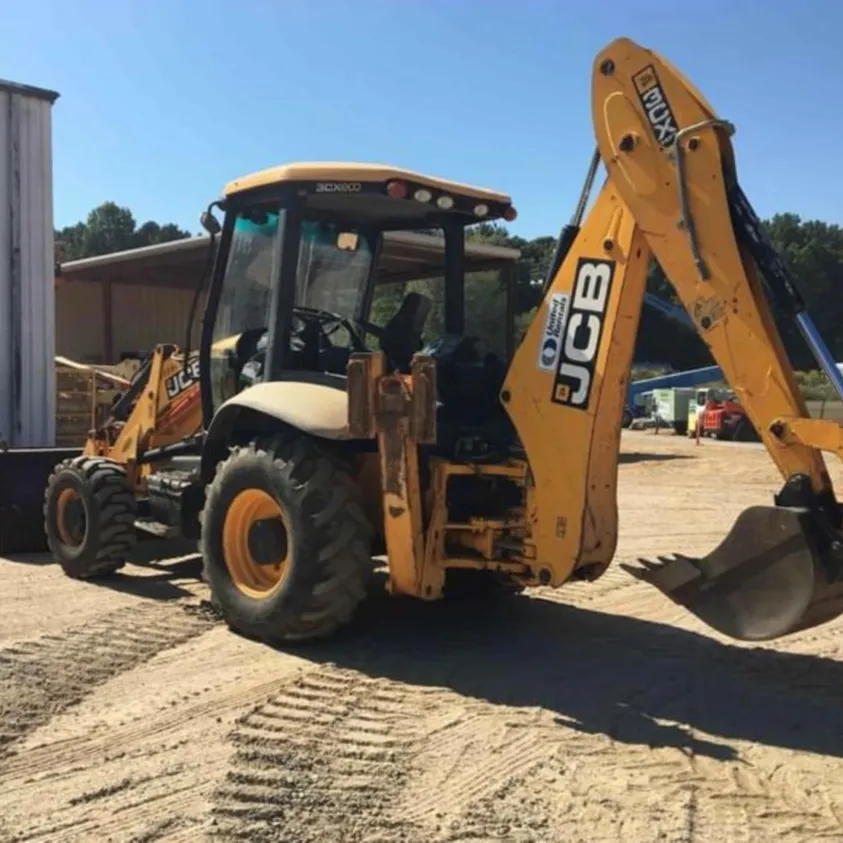 Beste Merk Backhoe Graafmachine En Wiellader