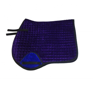 Tapis de Selle en Feutre de Laine de Qualité Supérieure avec Impression de Logo Personnalisé, Broderie et Motif de Doublure Cousu – Tapis de Selle de Dressage en Laine Synthétique - Product Image 1