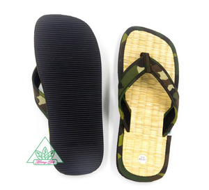 Casual Canvas Upper Rubber Insole <b>Slippers</b> for Summer Warm Style for Home Office Beach Outdoor Use and Vietnam Tours - Product Image 2