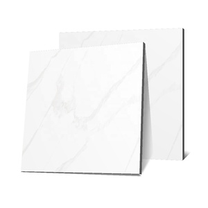 Azulejos clásicos de porcelana vitrificada pulida de 600x600mm, suelos de baño de patio de garaje de bajo costo con certificación CE súper fuertes - Product Image 3