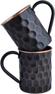 Mule Moscou en cuivre massif martelé - Product Image 2