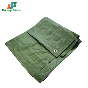 Made In Vietnam With Waterproof Sheet Custom Size And Color Tarpaulin Polyethylene 8X12