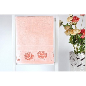Serviette en coton jacquard de qualité supérieure, douce, pour usage domestique - Product Image 1