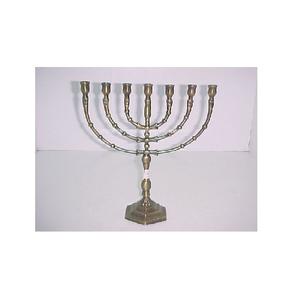 Hot Vantage Moderne Nouvelle Arrivée Dernière Conception Élégant Bougeoirs En Métal 7 Branches Menorah Bougeoir En Métal Temple Menorah - Product Image 2