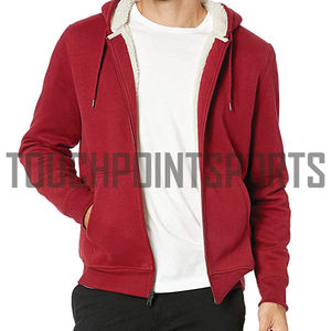 Wholesale 100% Cotton Mens <b>Hoodie</b> Pullovers Custom Logo Vintage Style Heavyweight Knitted Pullover - Product Image 3