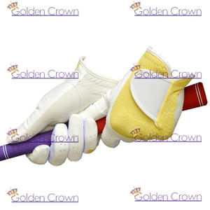 Guantes de golf Cabretta de color personalizados de alta calidad | Guante de deporte de golf Cabretta de cuero genuino - Product Image 5