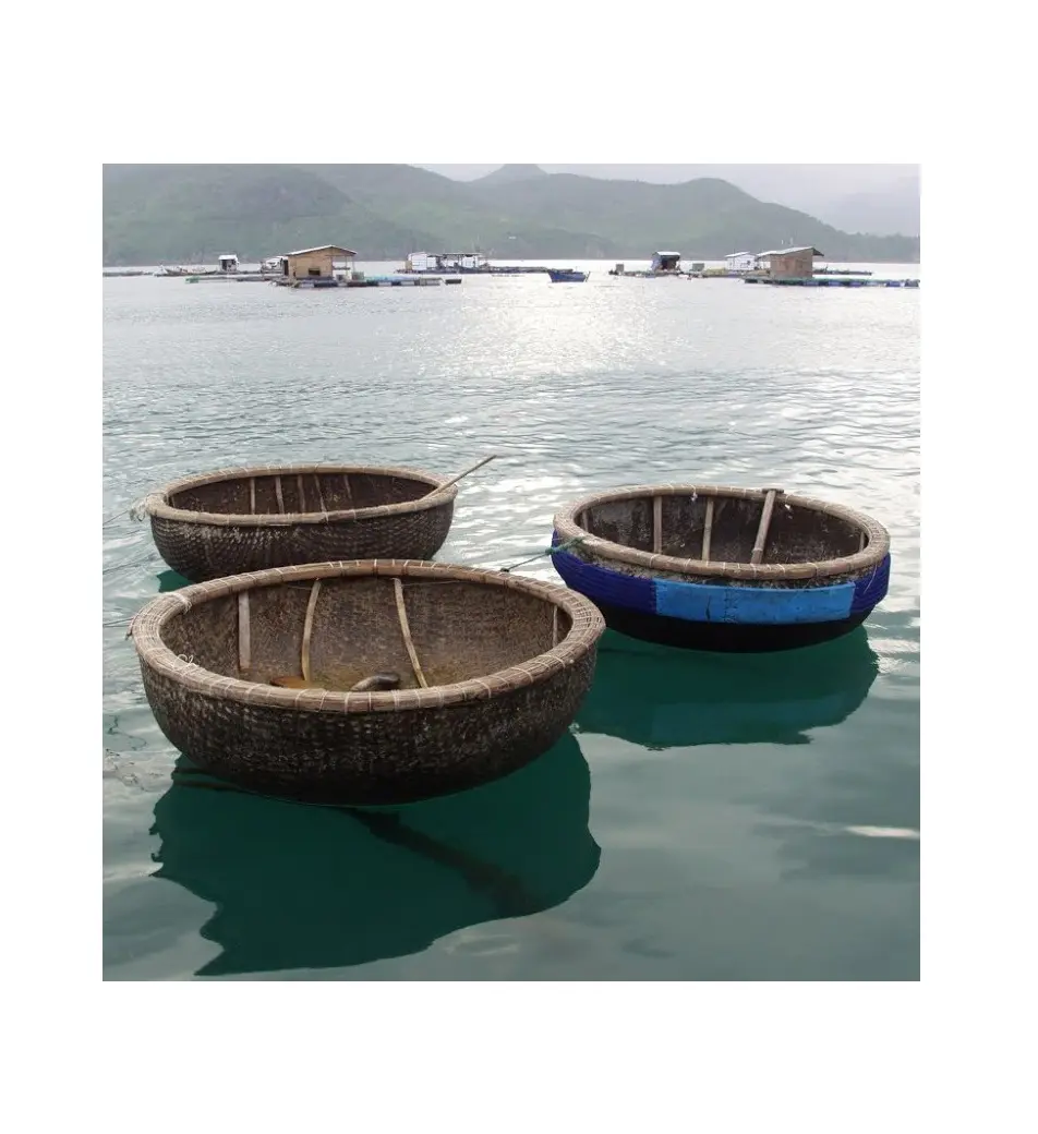 Bateau de pêche en bambou pour rames, coracle en bambou, pour prix coûtant, offre spéciale