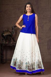 Navratri Lehenga,ใหม่พิมพ์ดิจิตอลสไตล์อินเดีย - Product Image 4